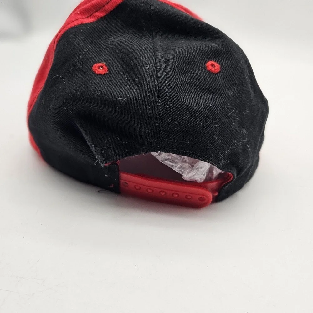 Star Wars Hat Cap Snap Back Black Red Millennium Falcon Embroidered Mens Sci-Fi